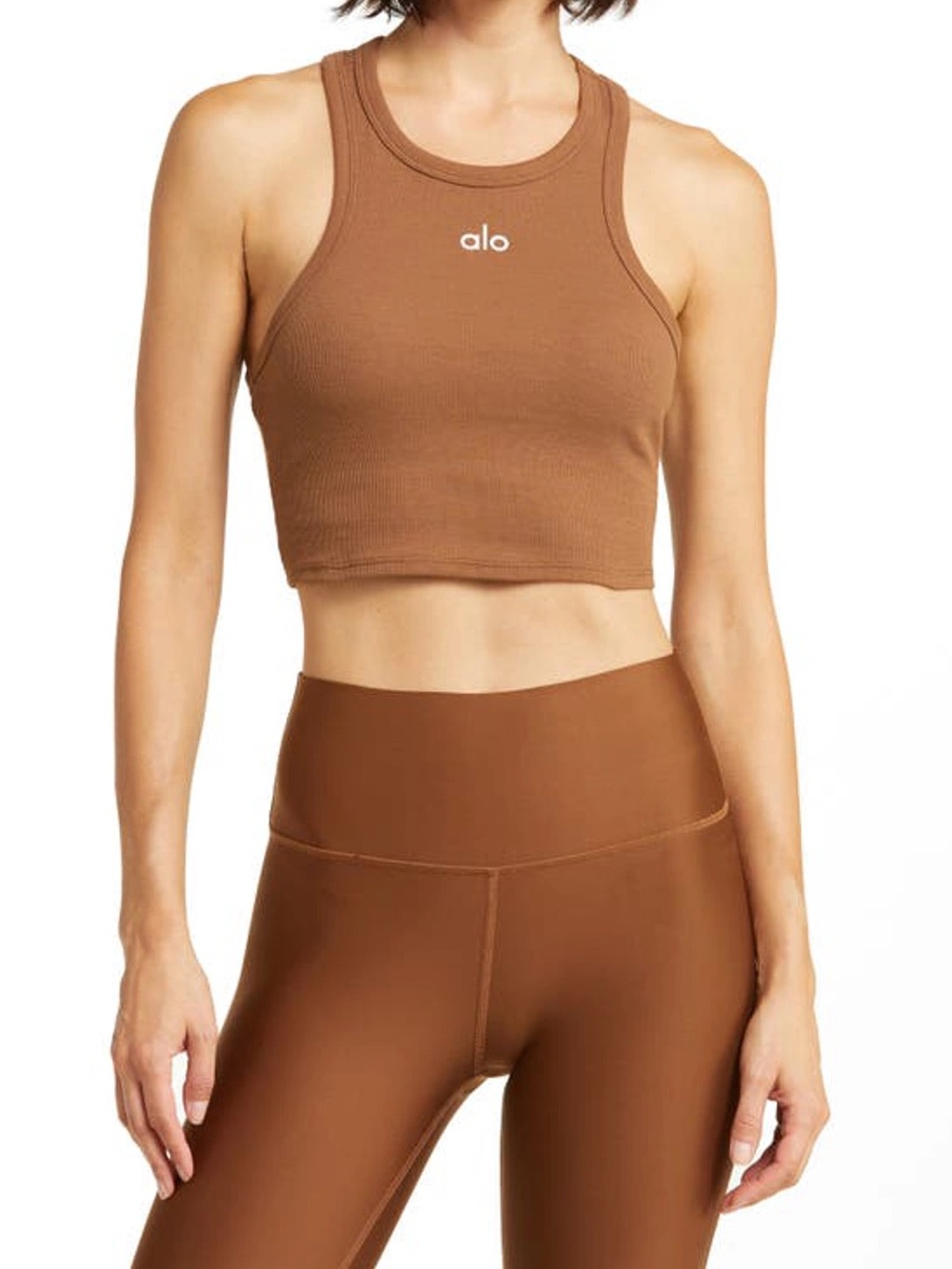 ALO Yoga Aspire Tank – Cinnamon 🤎 | Size Small | NWOT SAMPLE